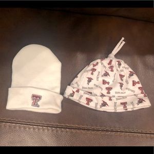 Texas Tech Infant beanies